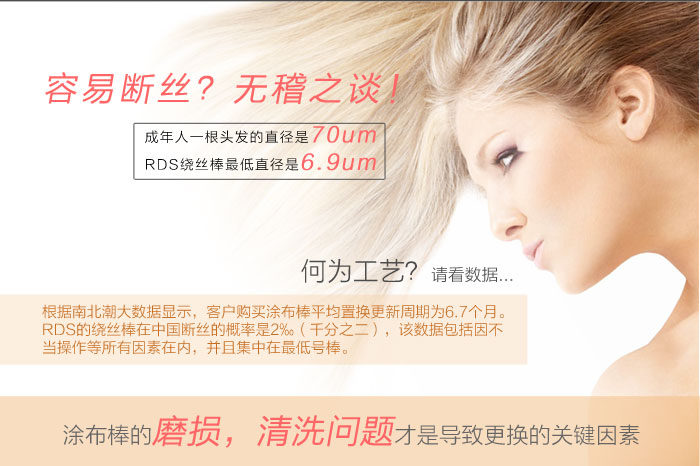 美國RDS刮墨棒不易斷絲